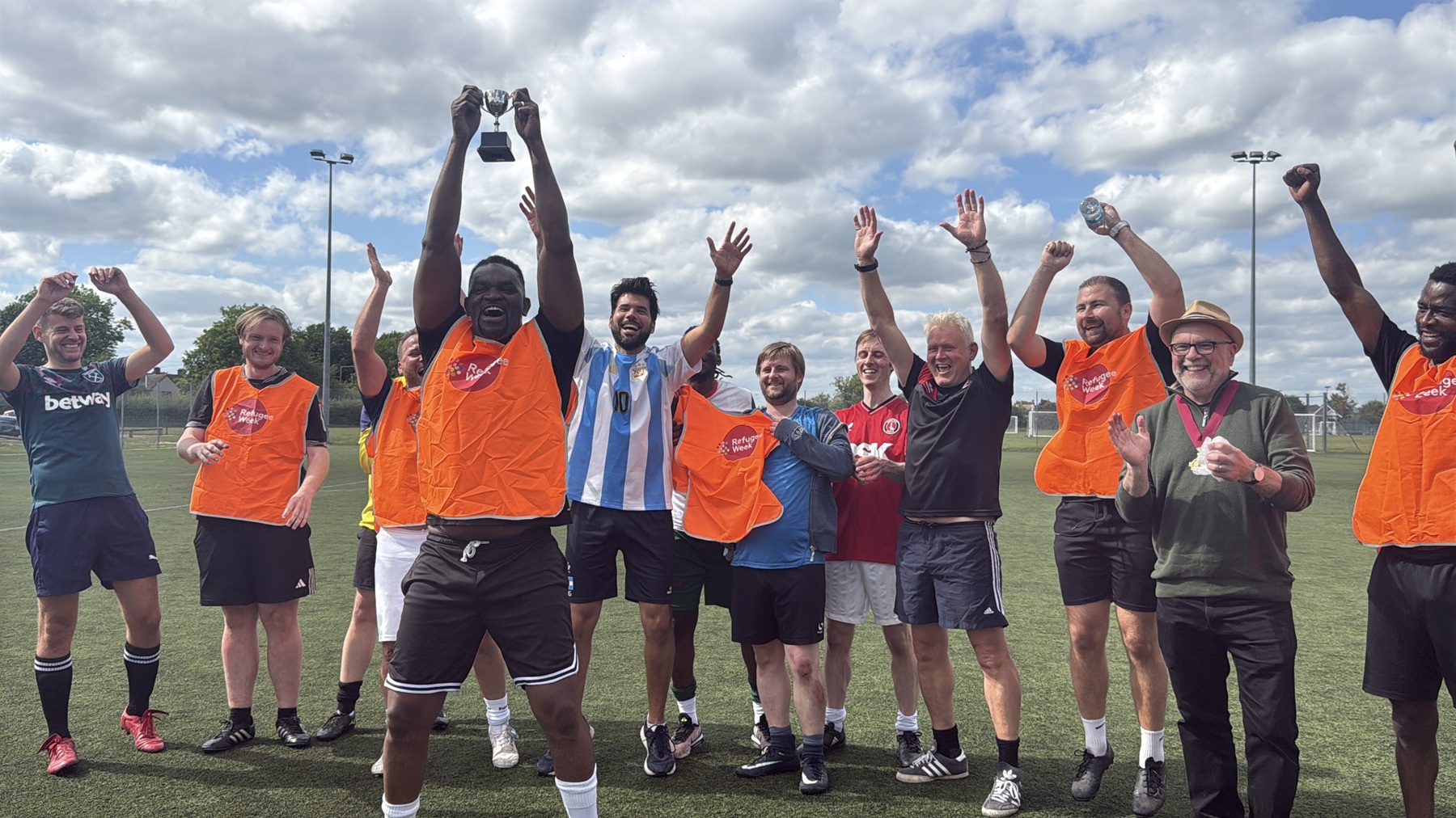 Marking Refugee Week with community football match - Essex-TV